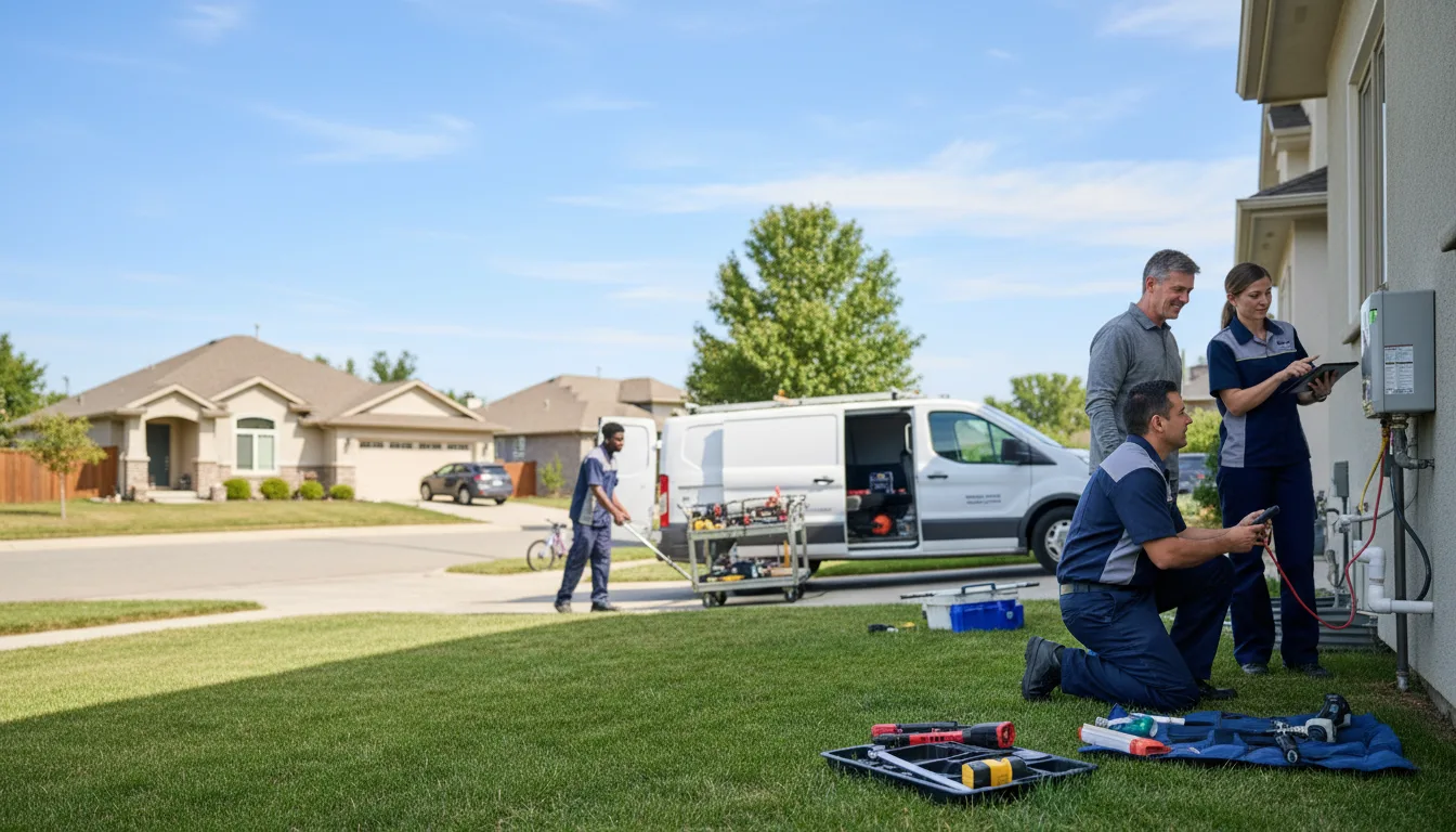 Tankless water heater service in Harper, TX